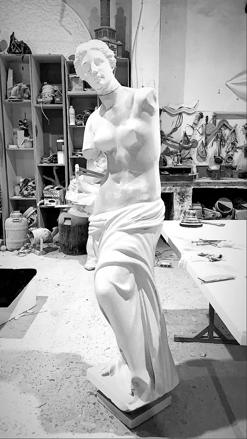 Artist Sculpture Production 6