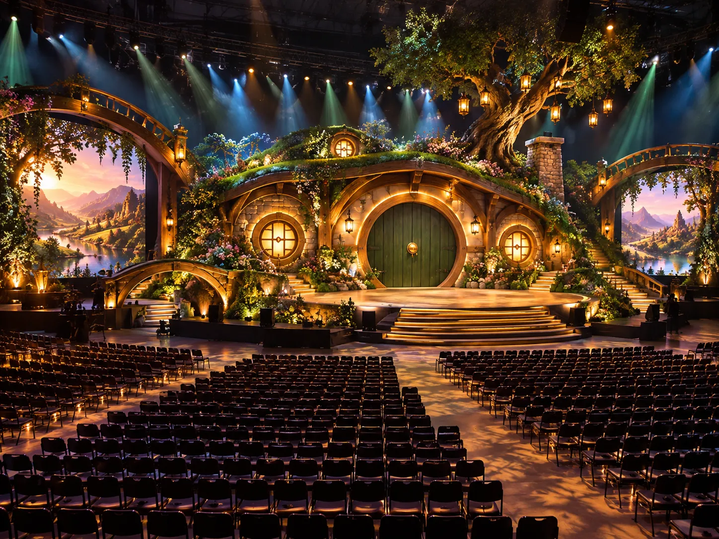 stage decoration production